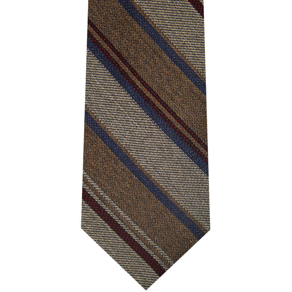 7002219-230 Khaki Woven Stripe
