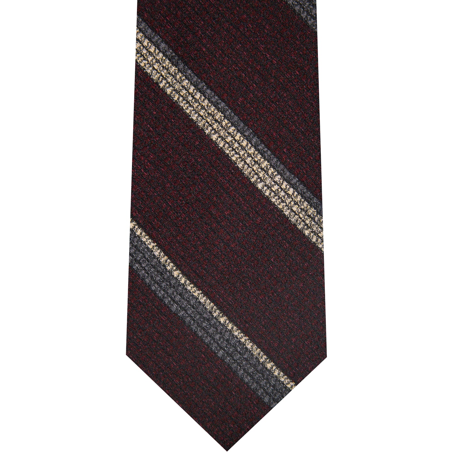 7002220-500 Burgundy Woven Stripe