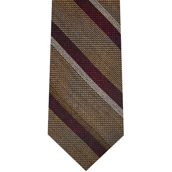 7002222-270 Tan Woven Stripe