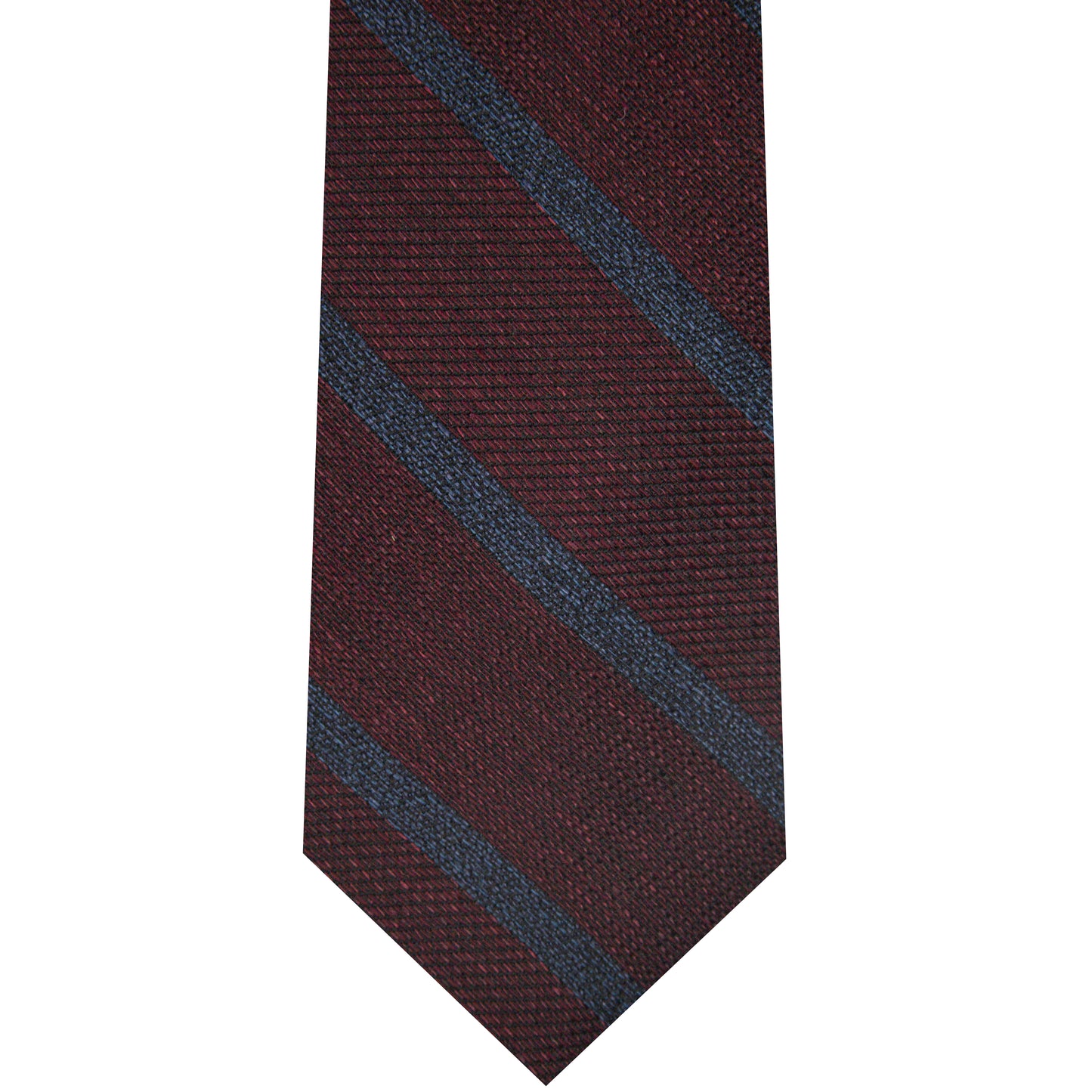 7002223-Burgundy Green Woven Stripe