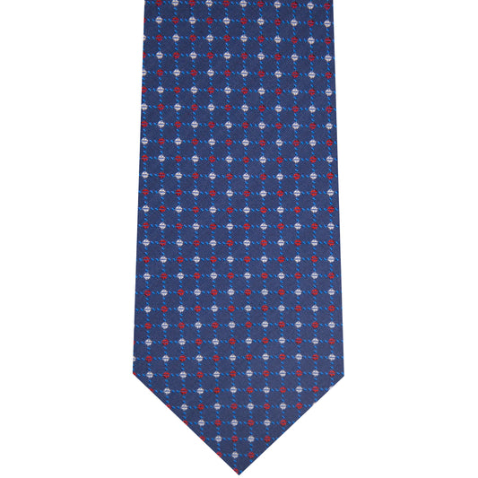 7002227-430 Blue Woven Neat