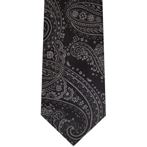 7002229-001 Black Woven Paisley