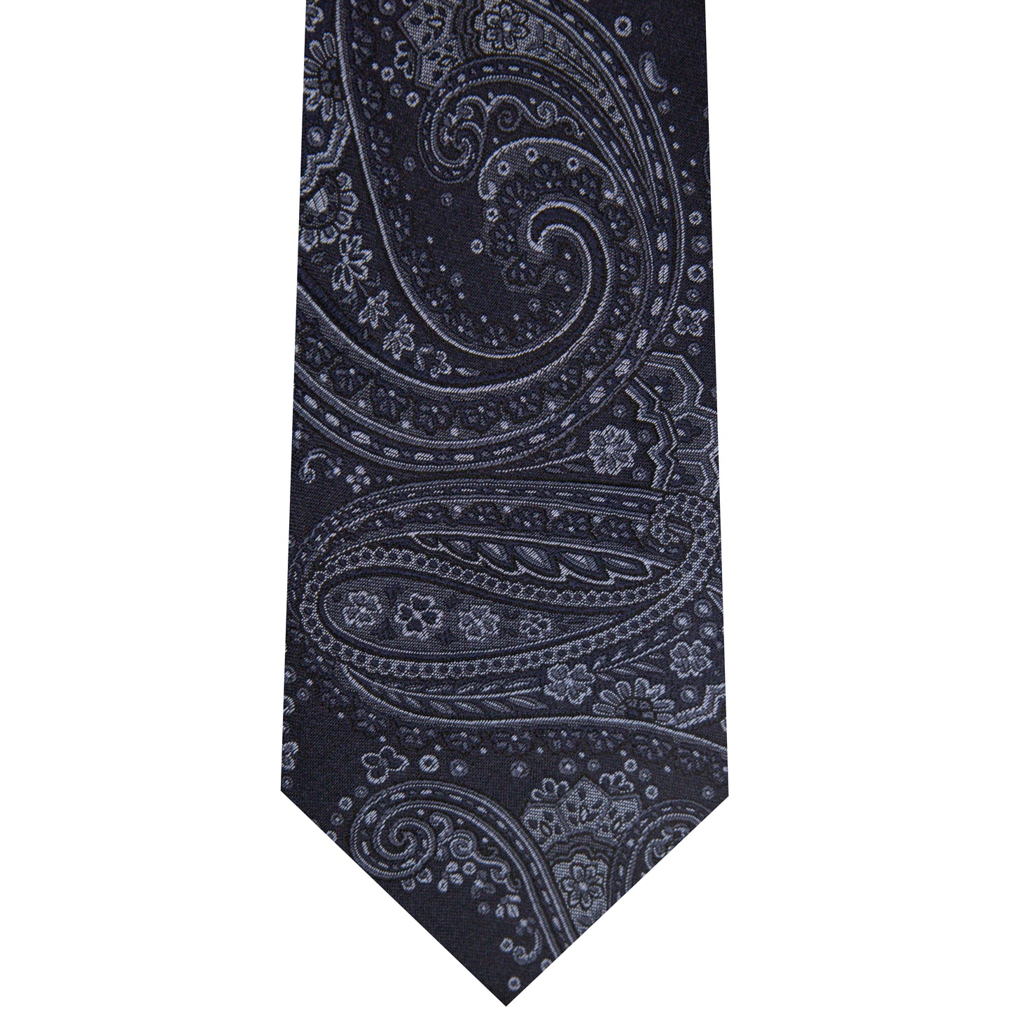7002229-400 Navy Woven Paisley