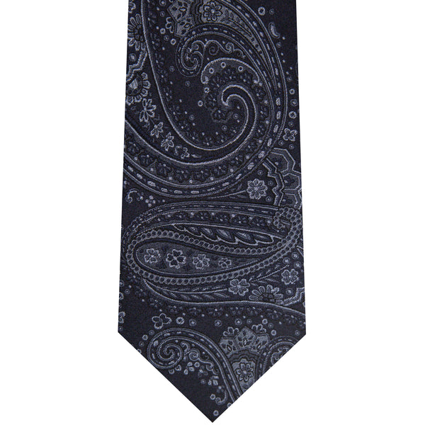 7002229-400 Navy Woven Paisley