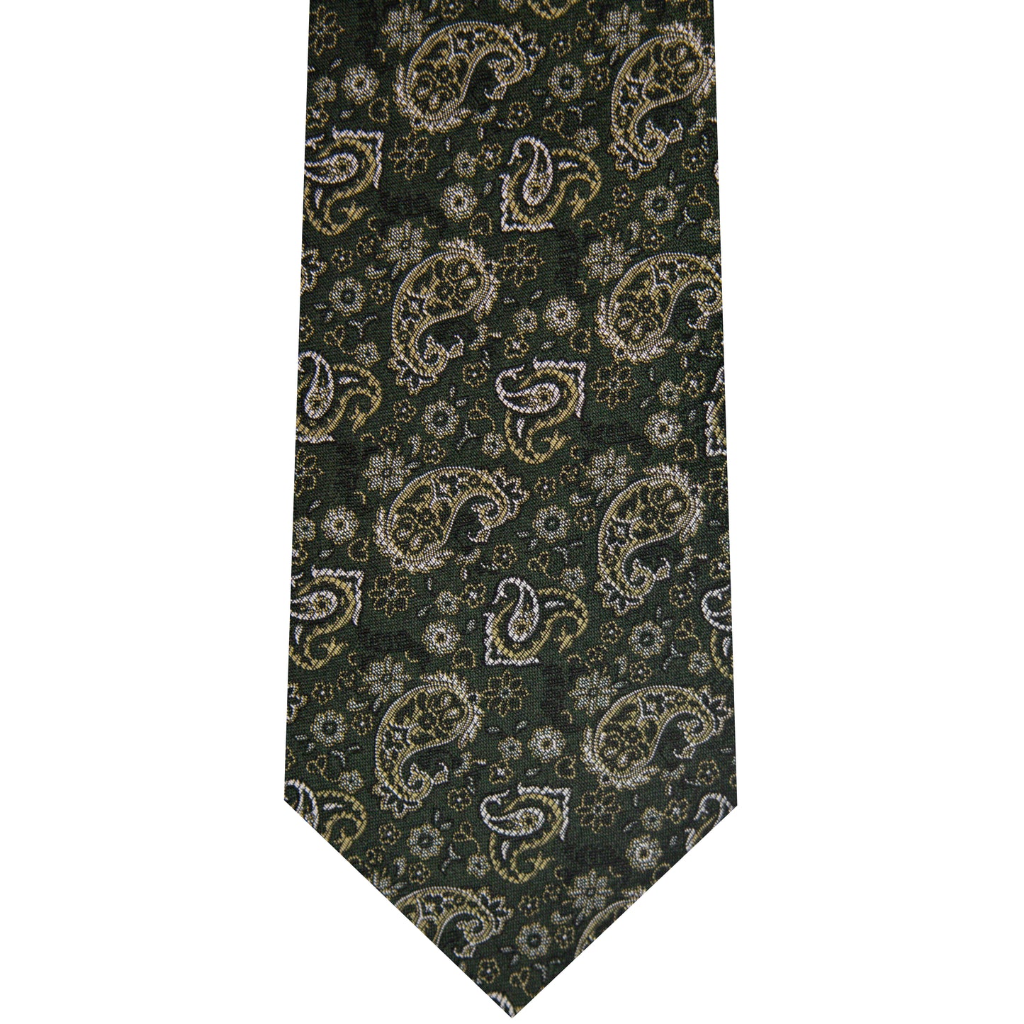 7002230-300 Green Woven Paisley