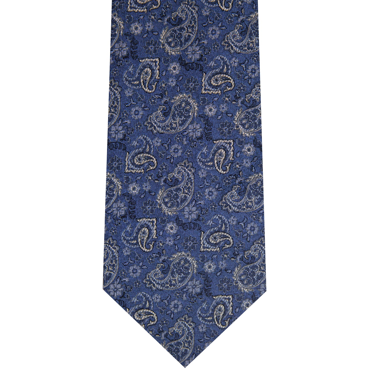7002230-430 Blue Woven Paisley