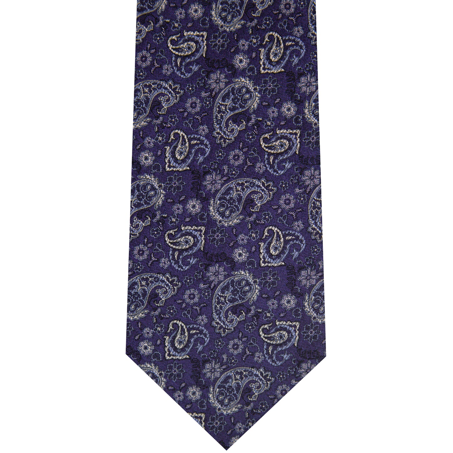 7002230-507 Purple Woven Paisley