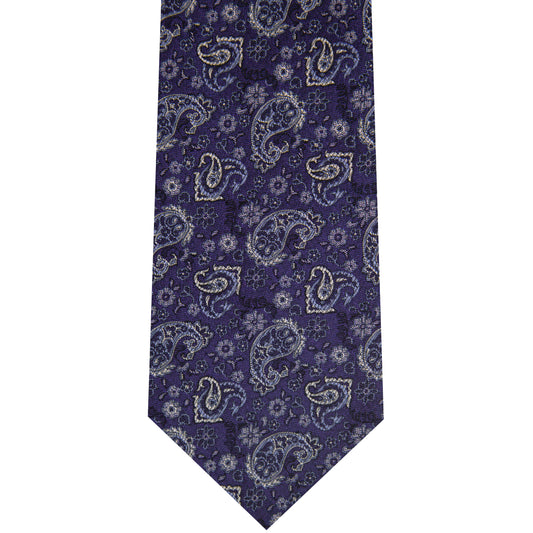 7002230-507 Purple Woven Paisley
