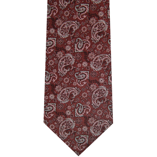 7002230-670 Berry Woven Paisley
