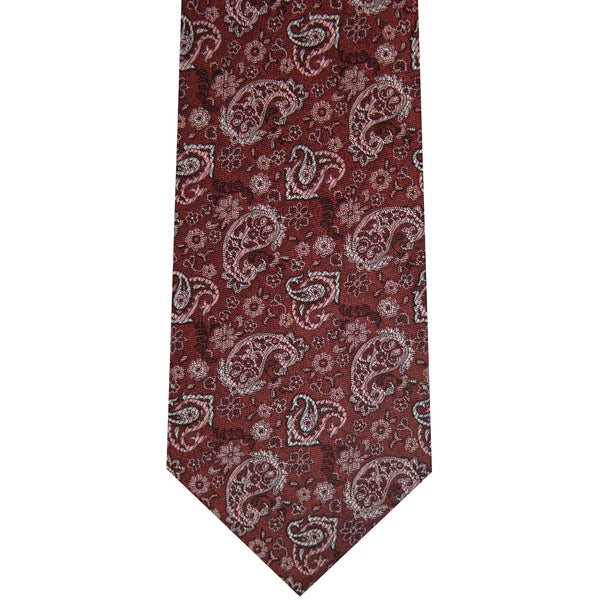 7002230-670 Berry Woven Paisley