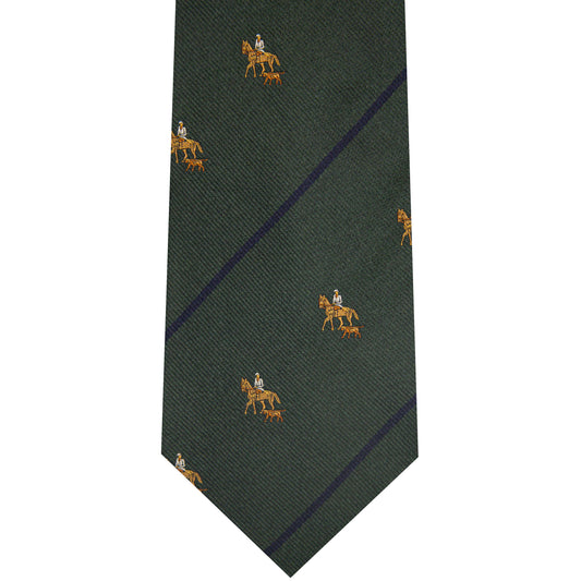 7002252-300 Green Woven Horse and Rider