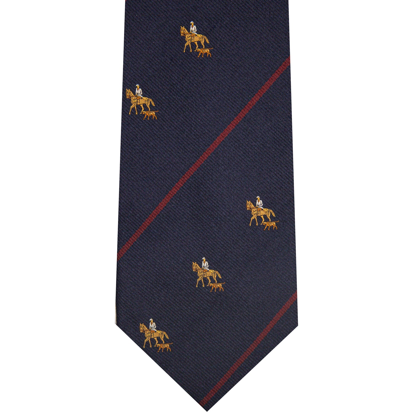7002252-400 Navy Woven Horse and Rider