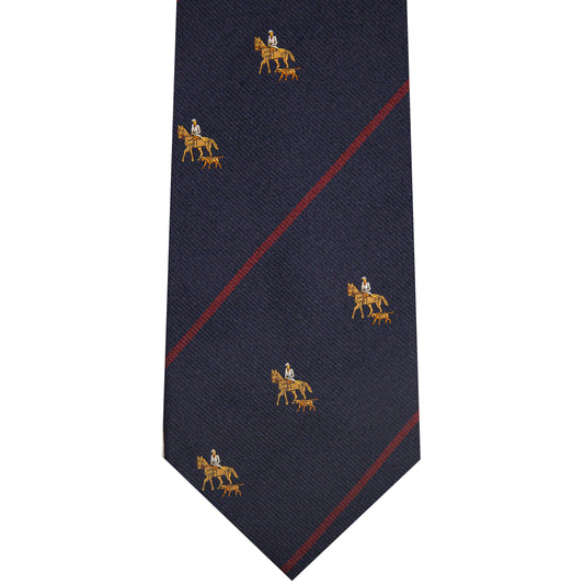 7002252-400 Navy Woven Horse and Rider