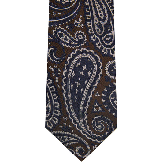 7002255-200 Brown Woven Paisley