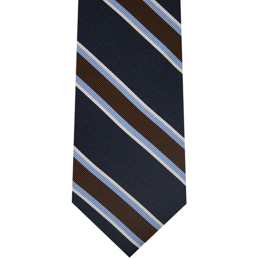 7002256-400 Navy Woven Stripe