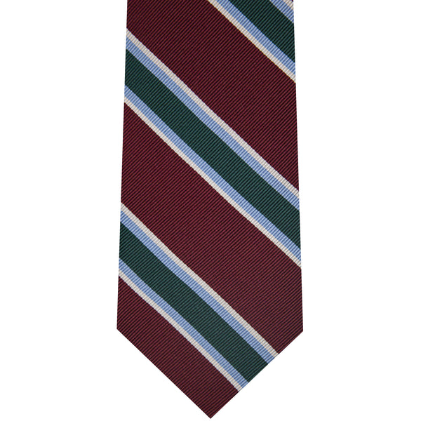7002256-500 Burgundy Woven Stripe