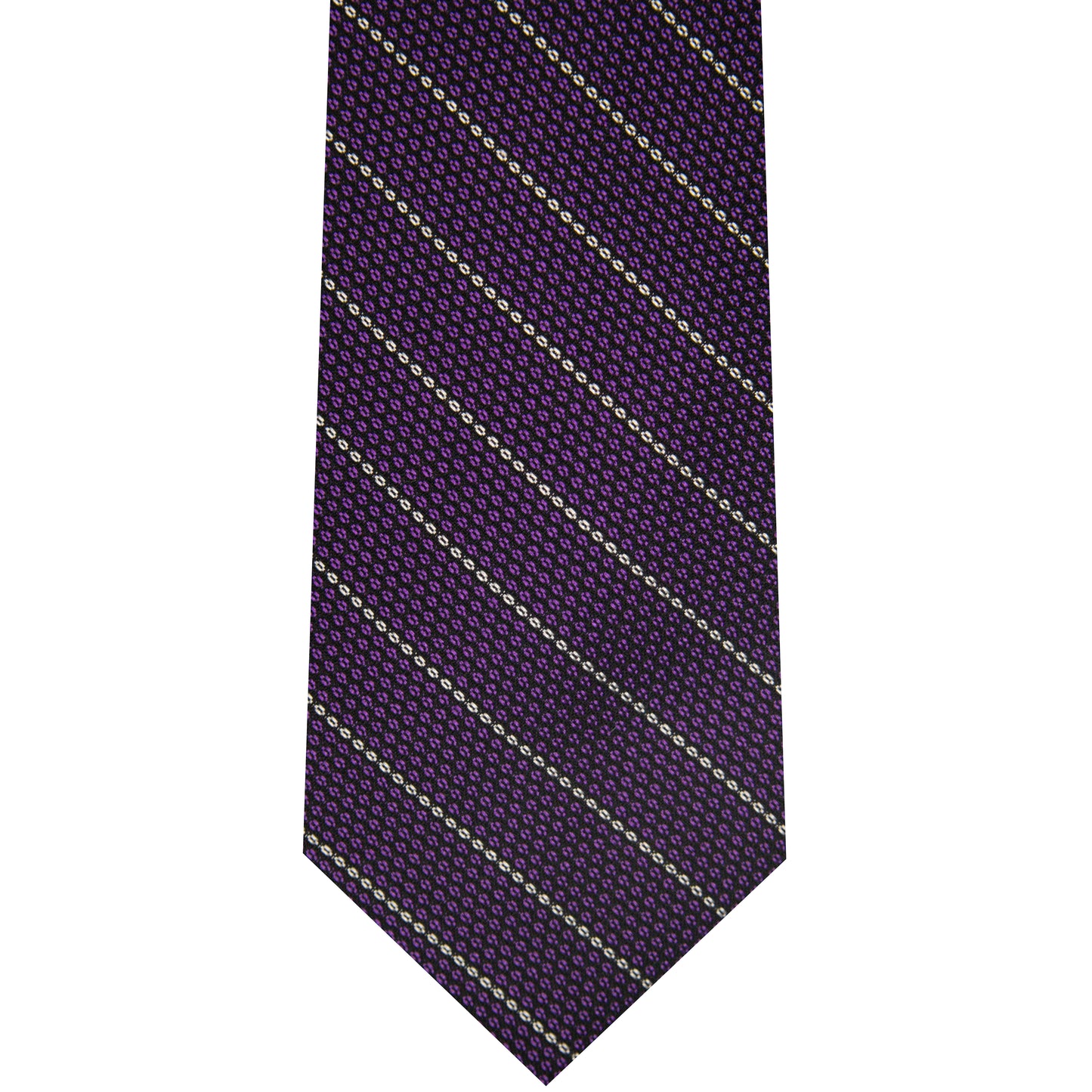 7002257-507 Purple Woven Stripe