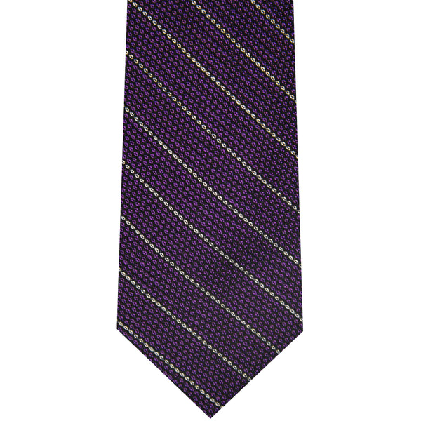 7002257-507 Purple Woven Stripe
