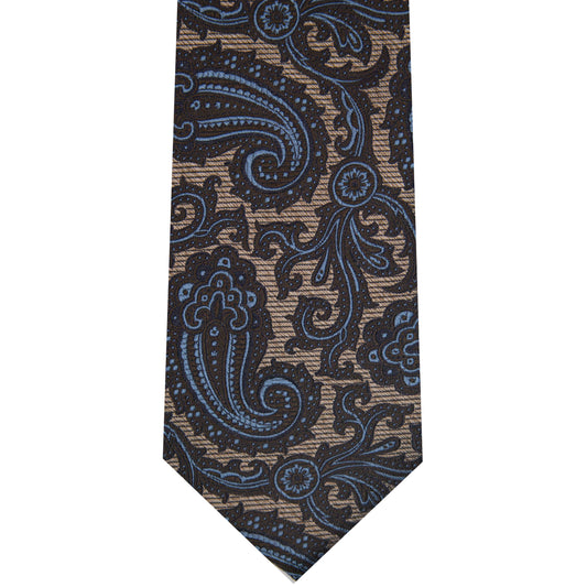 7002259-270 Tan Woven Paisley