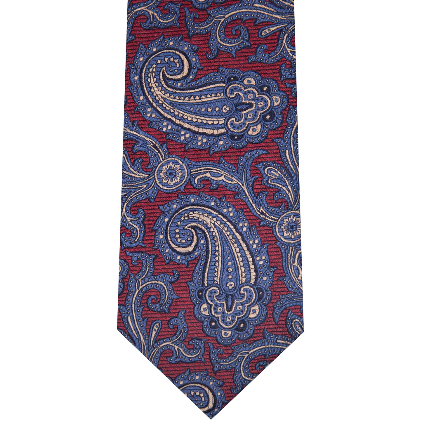 7002259-600 Red Woven Paisley