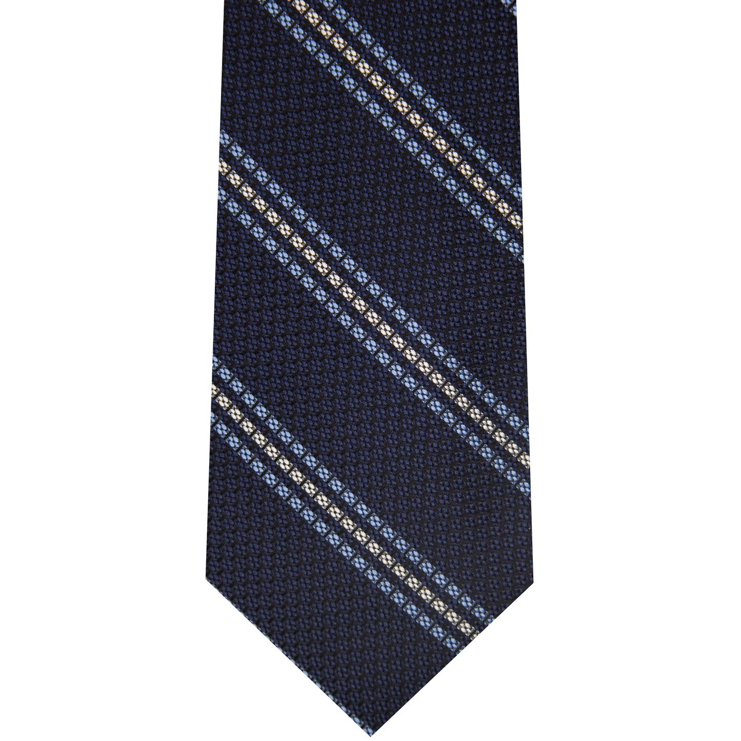 7002260-400 Navy Woven Stripe