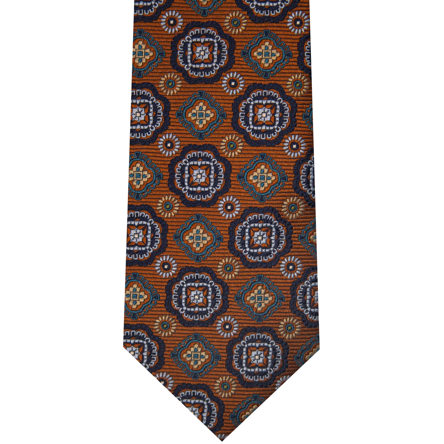 7002261-825 Rust Woven Medallion