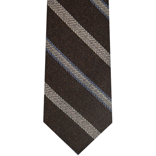 7002265-200 Brown Woven Stripe