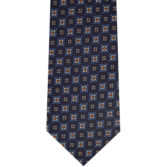 8000490-400 Navy Woven Neat