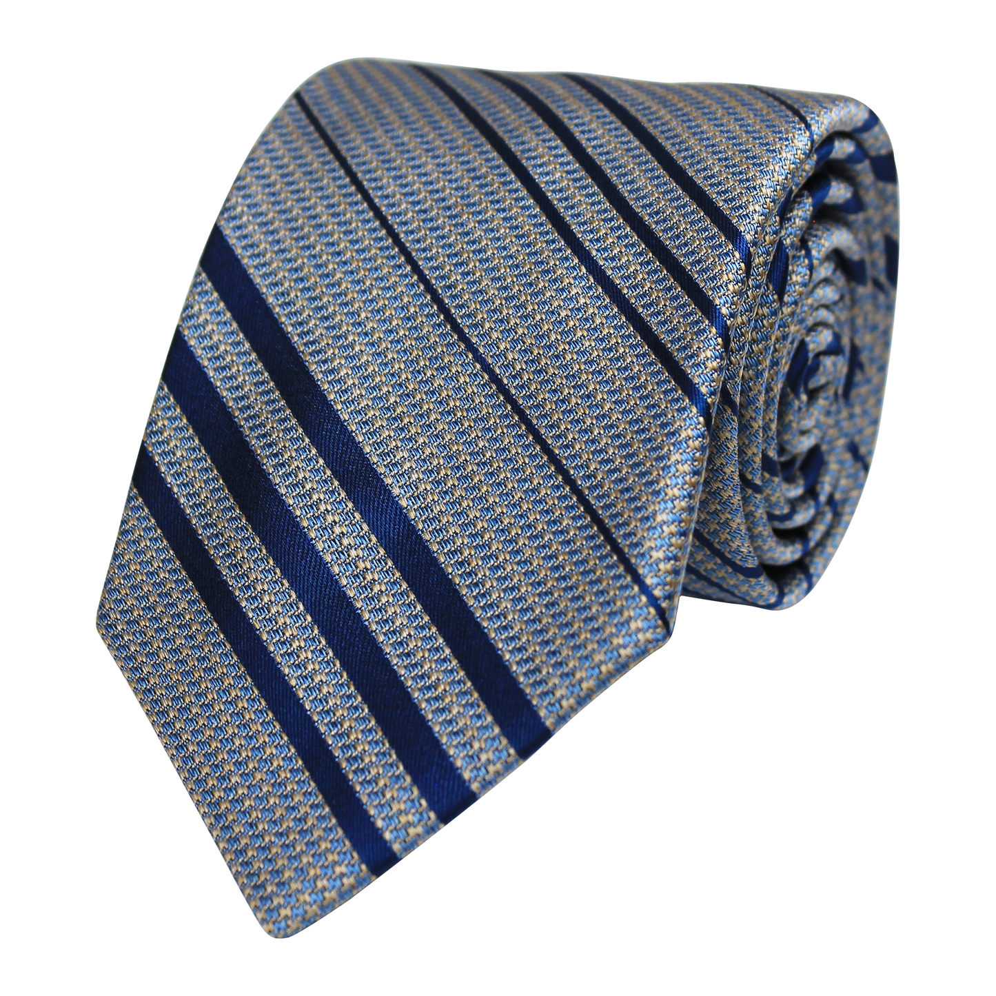 Blue Woven Stripe