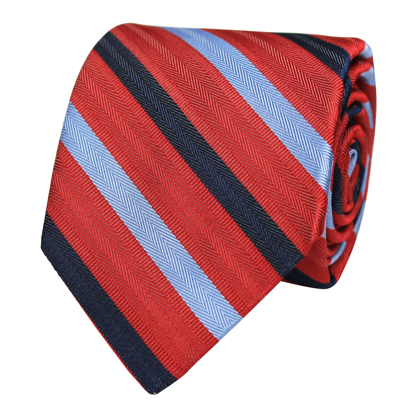 Red Woven Stripe