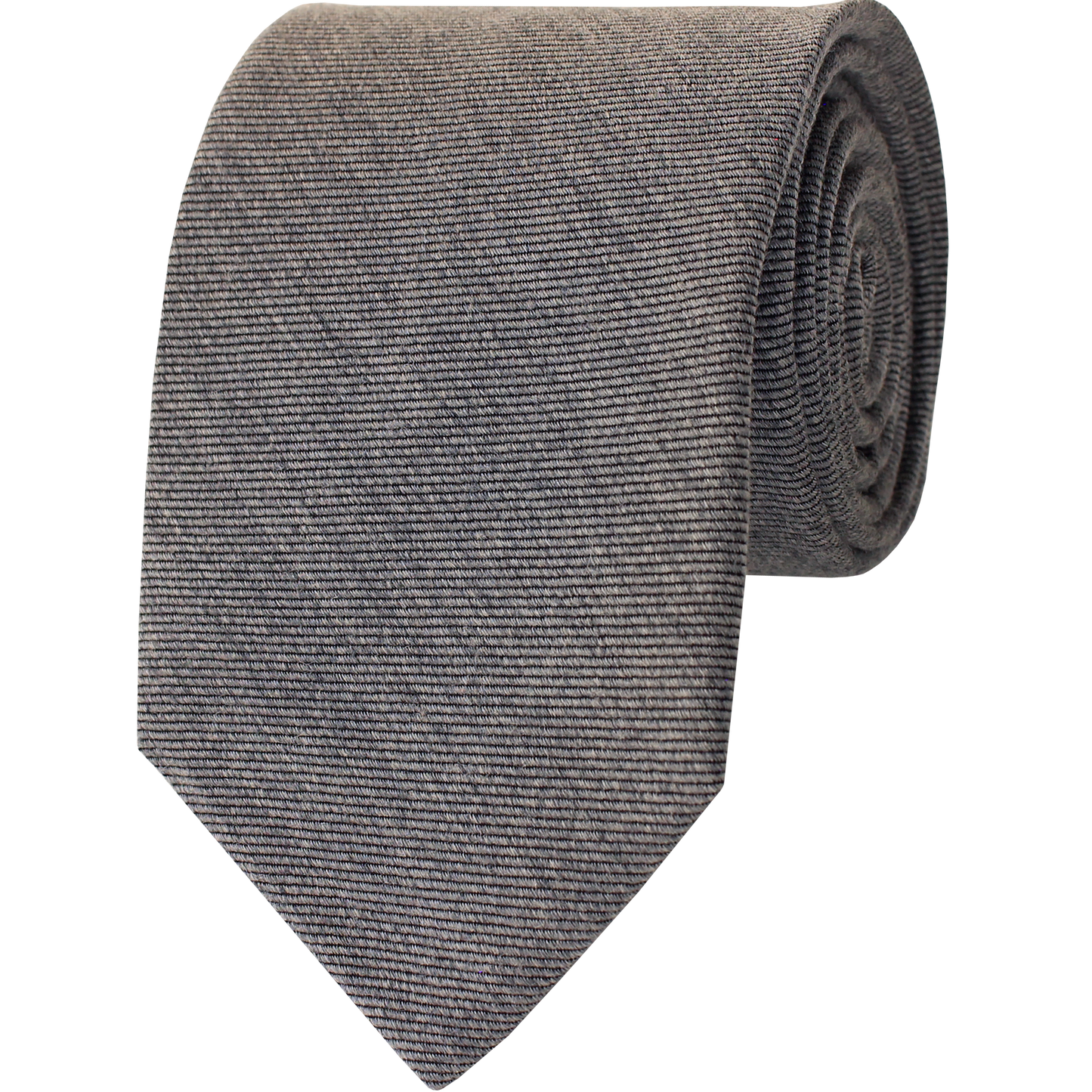 Grey Woven Twill Solid