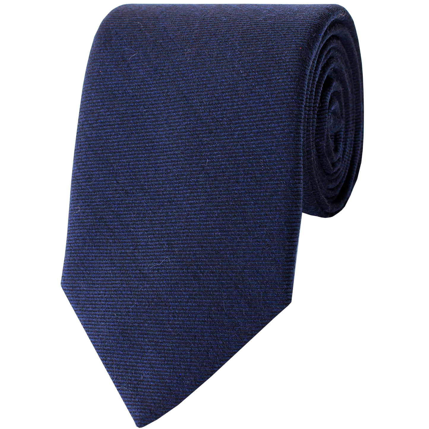 Navy Woven Twill Solid