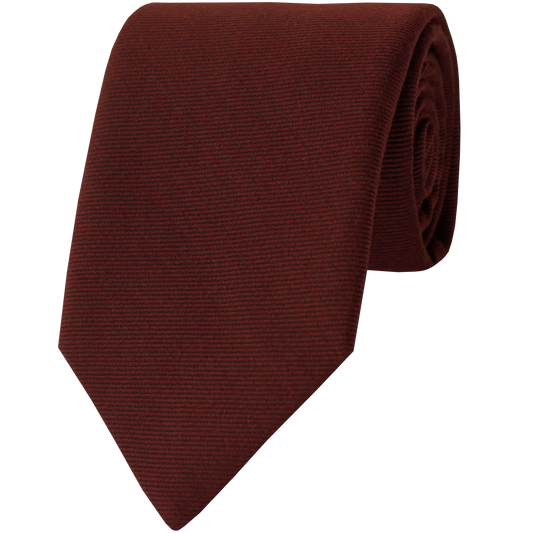 Burgundy Woven Twill Solid