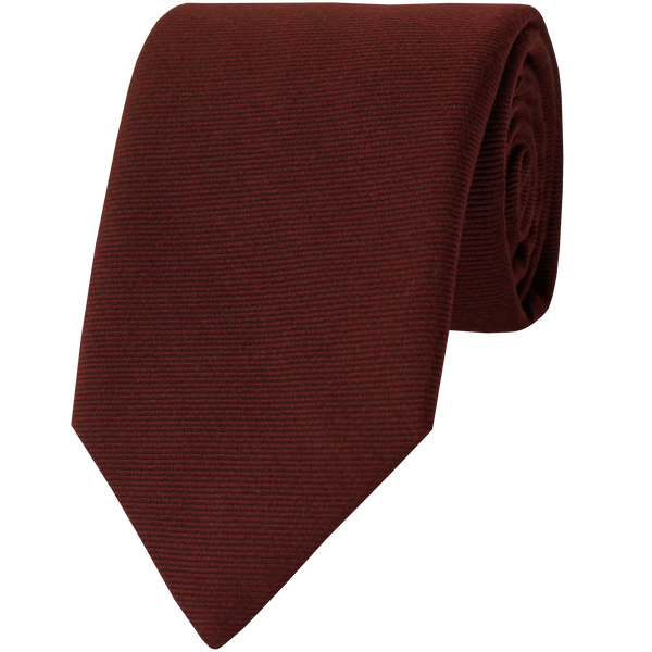 Burgundy Woven Twill Solid