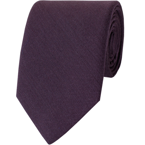 Purple Woven Twill Solid