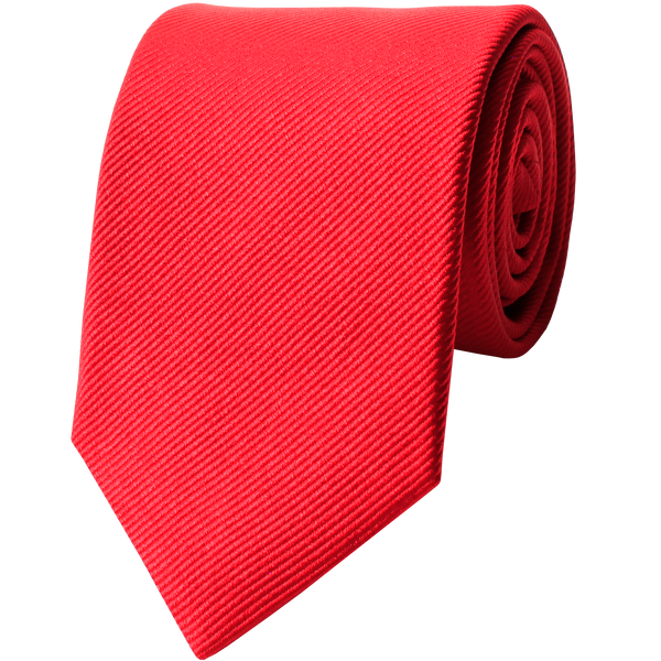 Red Woven Twill Solid