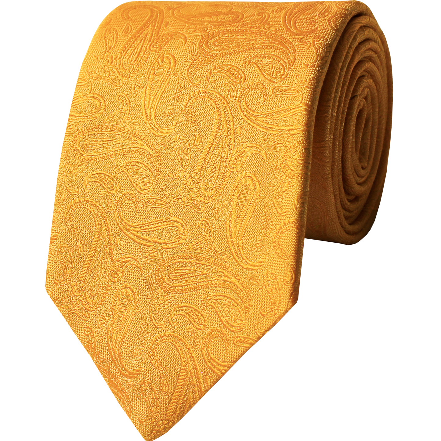 Gold Woven Solid Paisley