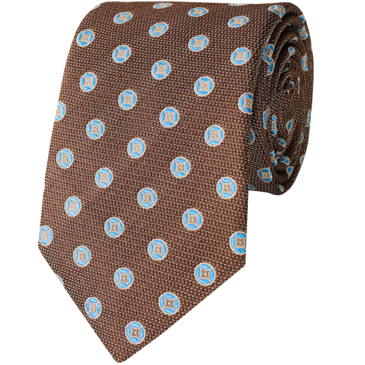 Brown Woven Neat
