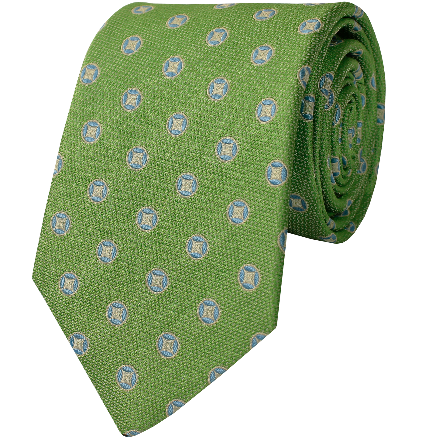 Green Woven Neat