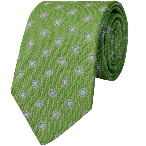 Green Woven Neat