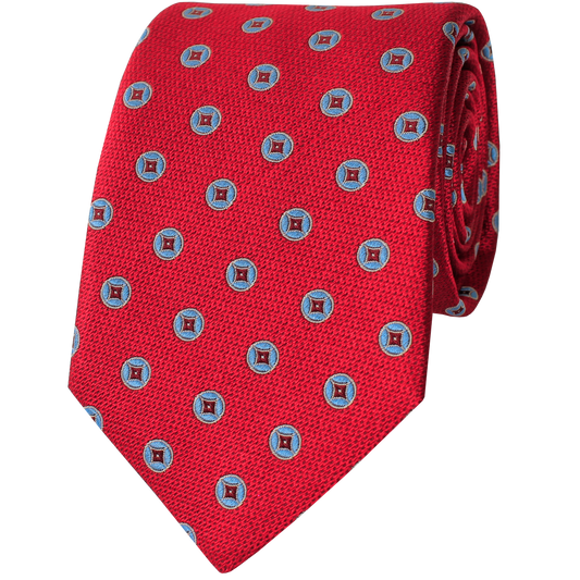 Red Woven Neat