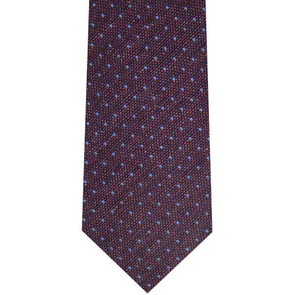 8000496-670 Rose Woven Dot