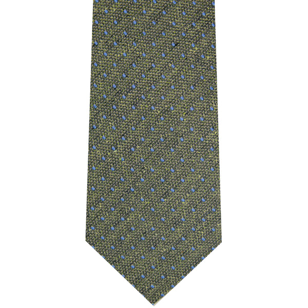 8000496-330 Green/Blue Woven Dot
