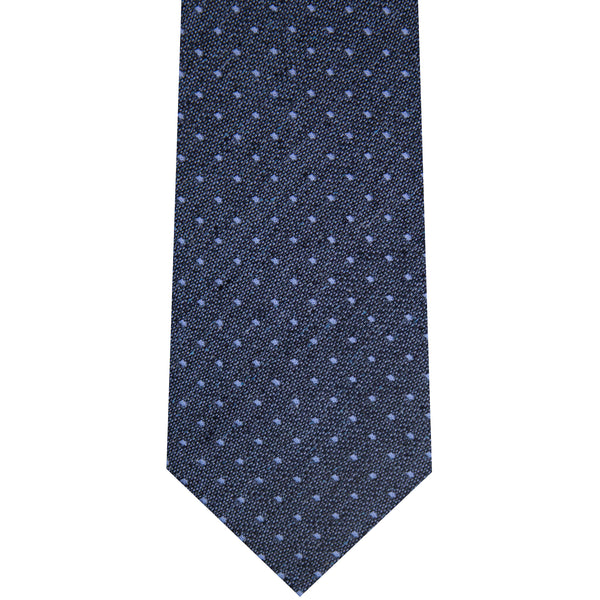 8000496-430 Blue Woven Dot