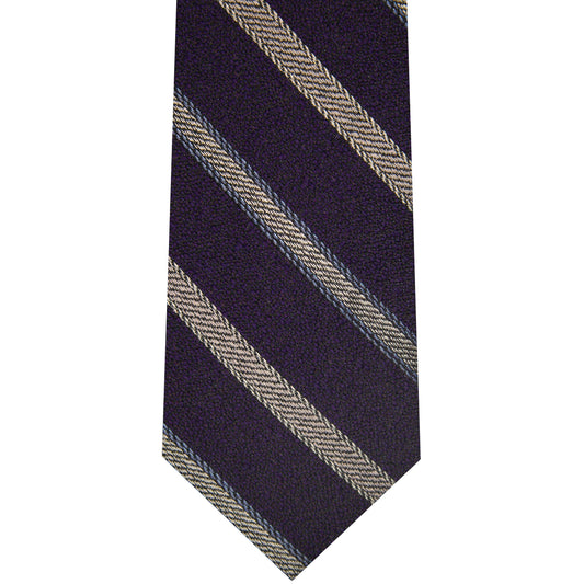7002265-507 Purple Woven Stripe