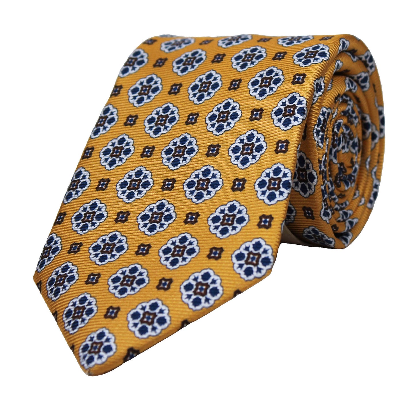 Yellow Printed Twill Neat