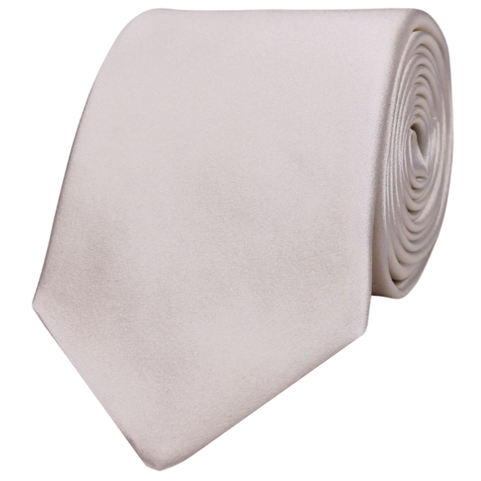 White Satin Solid