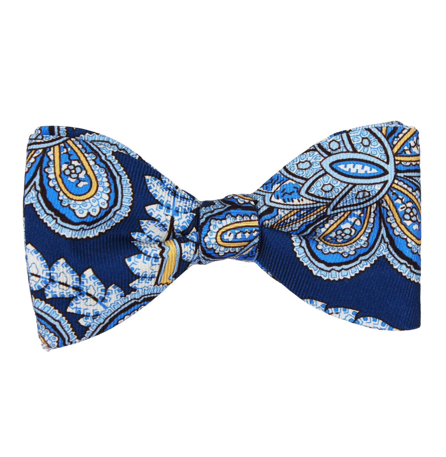 Navy Printed Floral Twill