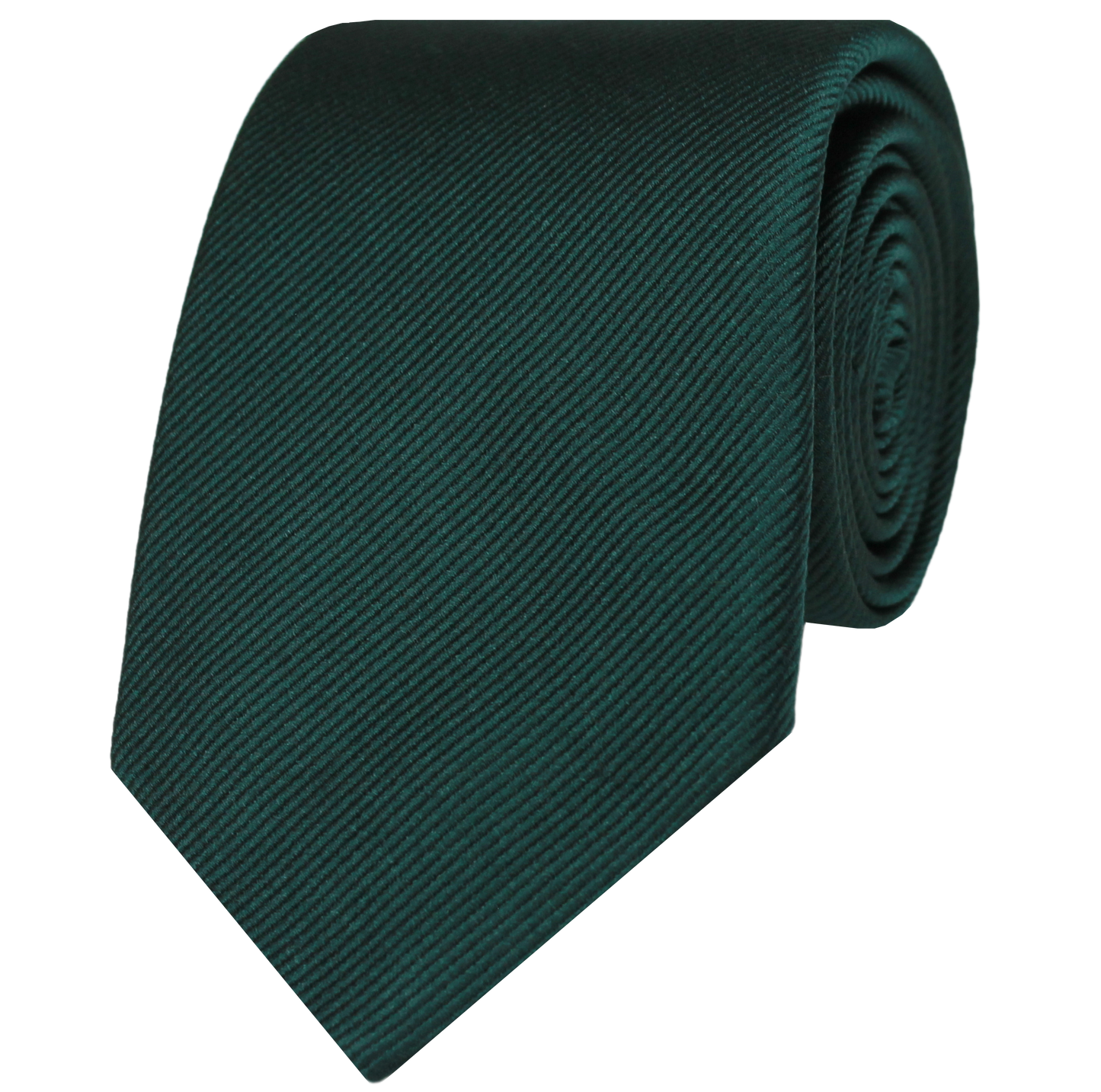Green Woven Twill Solid