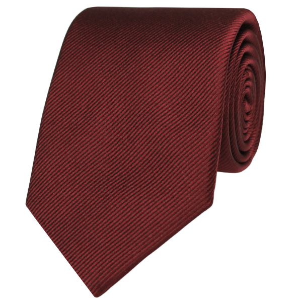 Burgundy Woven Twill Solid